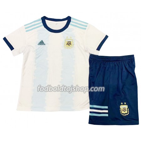 Argentina Børn Hjemme Fodboldsæt Copa América 2019 S/S (+ Korte bukser)